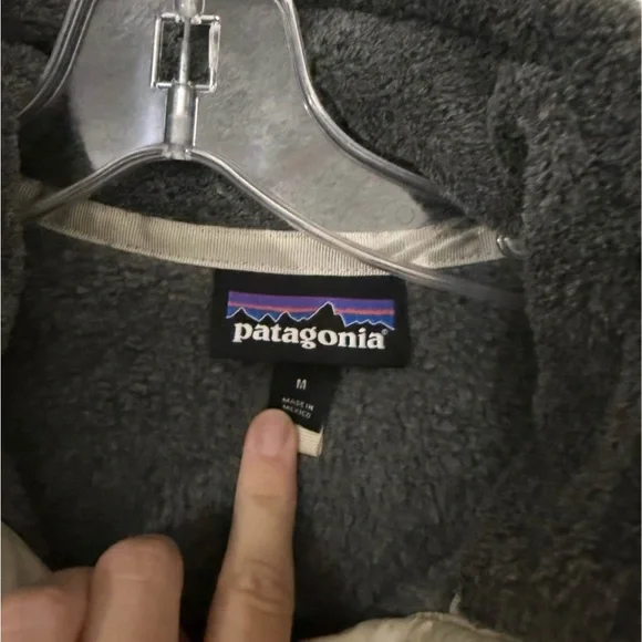 Patagonia Women's Re-Tool Snap-T Pullover Feather Grey Fleece Pullover Medium - Picture 4 of 4